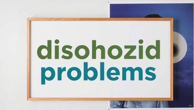disohozid problems